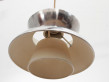 Mid-Century  modern scandinavian pendant lamp Doo-Wop  chrome by Louis Poulsen. Original edition