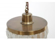 Mid-Century  modern scandinavian pendant lamp in cristal