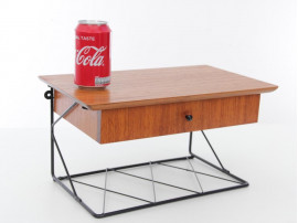 Mid-Century  modern scandinavian wall night table