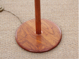 Mid-Century  modern scandinavian floor lamp in  teak by Uno & Östen Kristiansson