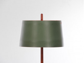 Mid-Century  modern scandinavian floor lamp in  teak by Uno & Östen Kristiansson