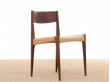 Mid-Century  modern scandinavian Pia chair by poul Cadovius. New edition.