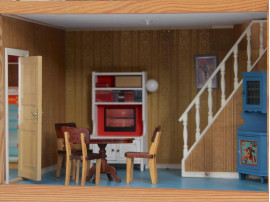 Mid-Century  modern scandinavian  "Göteborg" doll house