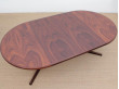 Mid-Century  modern scandinavian dining table from Gudme Møbelfabrik in Rio rosewood