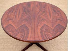Mid-Century  modern scandinavian dining table from Gudme Møbelfabrik in Rio rosewood