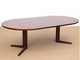 Mid-Century  modern scandinavian dining table from Gudme Møbelfabrik in Rio rosewood