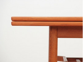 Table basse modulable scandinave en teck modèle Sezam