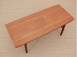 Table basse modulable scandinave en teck modèle Sezam