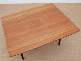 Table basse modulable scandinave en teck modèle Sezam