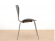 Mid-Century  modern scandinavian set of 6 chairs by Arne Jacobsen