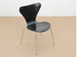 Suite 6 chaises serie 7 noires