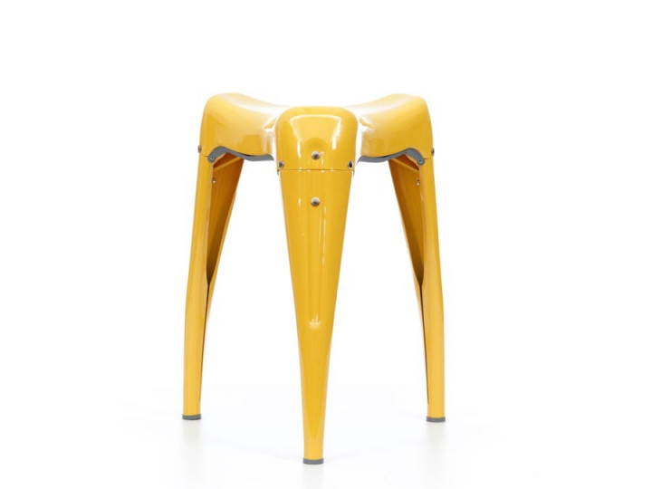 Pair of stacking stools model WisdomTtooth by Yasu Sasamoto Pair of stacking stools model WisdomTtooth by Yasu Sasamoto