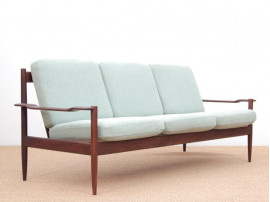 Mid-Century  modern scandinavian sofa in teak