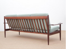 Mid-Century  modern scandinavian sofa in teak