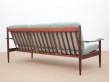 Mid-Century  modern scandinavian sofa in teak