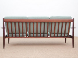 Mid-Century  modern scandinavian sofa in teak