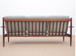 Mid-Century  modern scandinavian sofa in teak