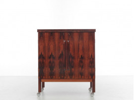 Danish Modern Bar Cabinet by Bruksbo