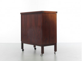 Danish Modern Bar Cabinet by Bruksbo