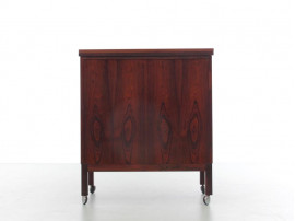 Danish Modern Bar Cabinet by Bruksbo