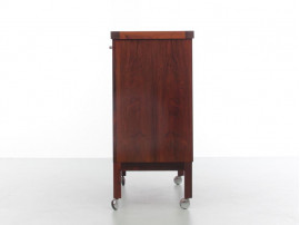 Danish Modern Bar Cabinet by Bruksbo