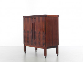 Danish Modern Bar Cabinet by Bruksbo