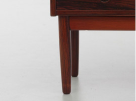 Mid-Century modern scandinavian planter table by Arne Wahl Iversen in Rio rosewood