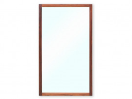 Mid-Century modern scandinavian miror by Kai Kristiansen in Rio rosewood N°166