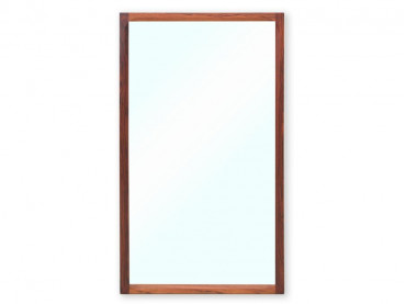 Mid-Century modern scandinavian miror by Kai Kristiansen in Rio rosewood N°166