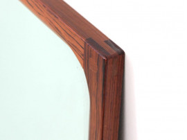 Mid-Century modern scandinavian miror by Kai Kristiansen in Rio rosewood N°166