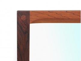 Mid-Century modern scandinavian miror by Kai Kristiansen in Rio rosewood N°166