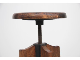 Industrial bar stool