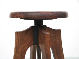 Industrial bar stool