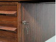 Mid-Century  modern scandinavian desk in Rio rosewood by Torbjørn Afdal