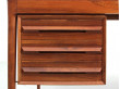 Mid-Century  modern scandinavian desk in Rio rosewood by Torbjørn Afdal