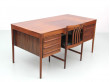 Mid-Century  modern scandinavian desk in Rio rosewood by Torbjørn Afdal