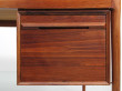 Bureau scandinave à 2 caissons en palissandre de Rio