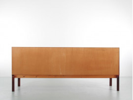 Mid-Century  modern scandinavian chest of drawer in Rio rosewood by Arne Wahl Iversen