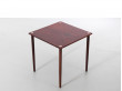 Petite table d'appoint en palissandre de Rio