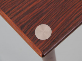 Mid-Century  modern scandinavian occasional table in Rio rosewood by  Georg Petersens Møbelfabrik