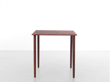 Mid-Century  modern scandinavian occasional table in Rio rosewood by  Georg Petersens Møbelfabrik