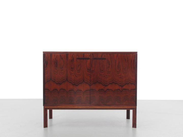 Mid-Century  modern scandinavian HiFi cabinet in Rio rosewood