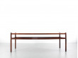 Table basse  scandinave en palissandre de Rio 