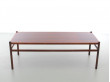 Table basse  scandinave en palissandre de Rio 