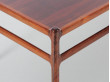 Table basse  scandinave en palissandre de Rio 