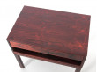 Mid-Century  modern scandinavian bed table in Rio rosewood by Arne Wahl Iversen