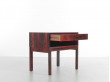 Mid-Century  modern scandinavian bed table in Rio rosewood by Arne Wahl Iversen