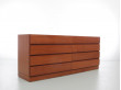 Mid-Century  modern scandinavian chest of drawer in teck by Arne Wahl Iversen