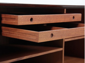 Mid-Century  modern scandinavian sideboard in Rio rosewood by Henning Kjaernulf 