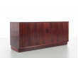 Mid-Century  modern scandinavian sideboard in Rio rosewood by Henning Kjaernulf 